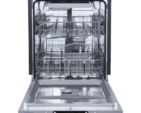Wolkenstein Vollintegrierter Geschirrspüler 60 cm für 14 Maßgedecke 10 l 49 dB (A) WGSP14-6DFI