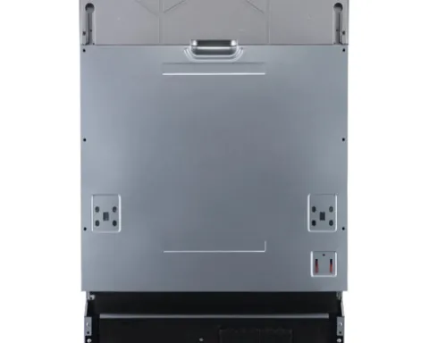 Wolkenstein Vollintegrierter Geschirrspüler 60 cm für 14 Maßgedecke 10 l 49 dB (A) WGSP14-6DFI