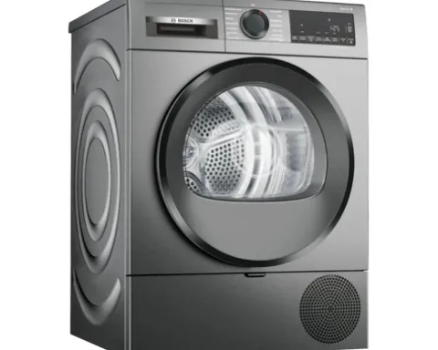 Wärmepumpentrockner WQG243DR10 Bosch Fassungsvermögen 9 kg U/min BxHxT 598x842x613 mm