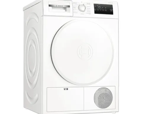 Wärmepumpentrockner WTH83004 Bosch Fassungsvermögen 8 kg U/min BxHxT 598x842x613 mm