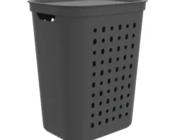 Wäschebehälter Rotho Jona 55 l anthrazit matt 1050708853WS