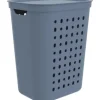 Wäschebehälter Rotho Jona 55 l blau matt 1050706161WS