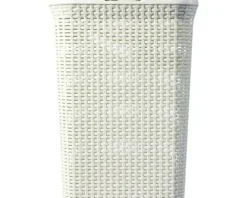 Wäschebox CURVER Style in Rattanoptik 40 l mit Klappdeckel