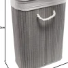 Wäschebox, Faltbare Wäschetruhe rechteckig, 75 L Volumen, H x B x T: ca. 60 x 40 x 22 cm
