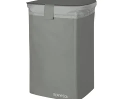 Wäschebox Spirella Grau