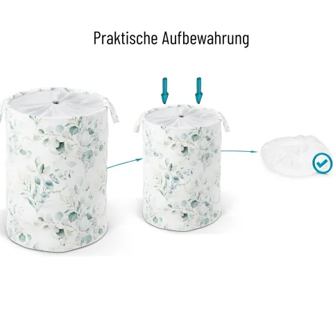 Wäschekorb Eukalyptus