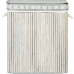 Wäschekorb KALTHOTA Bambus Grau 100 L