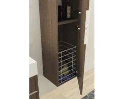 Wäschekorb Space 27 cm weiß matt