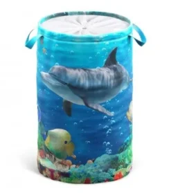 Wäschekorb Delphin