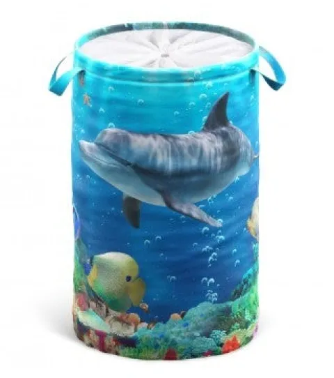 Wäschekorb Delphin