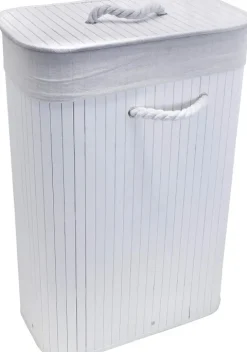 Wäschekorb, Faltbare Wäschetruhe rechteckig, 75 L Volumen, H x B x T: ca. 60 x 40 x 22 cm