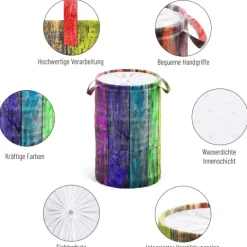 Wäschekorb Rainbow