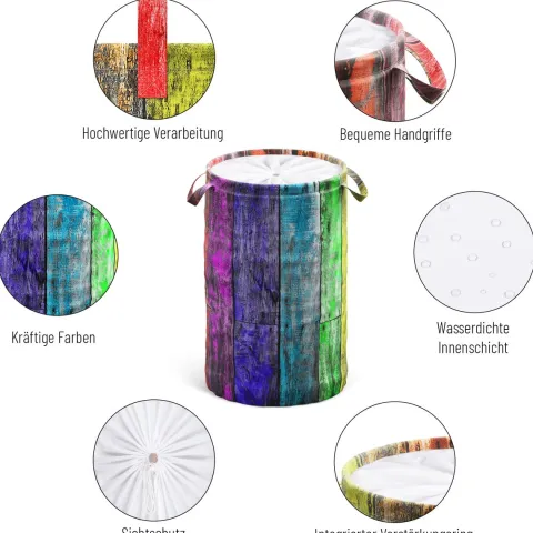 Wäschekorb Rainbow