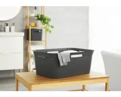 Wäschekorb Rotho Brisen 41 l anthrazit matt 1023608853WS