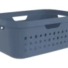 Wäschekorb Rotho Jona 39 l blau matt 1050806161WS