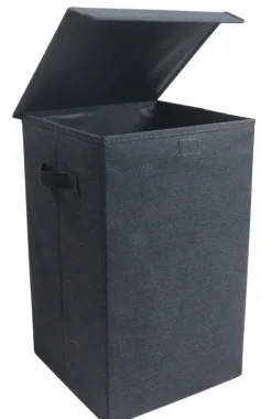 Wäschekorb Wäschebox Stoffbox mit Deckel Dreso M
