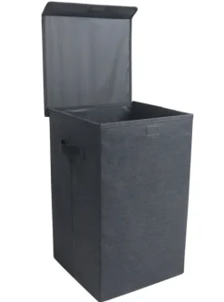Wäschekorb Wäschebox Stoffbox mit Deckel Dreso M