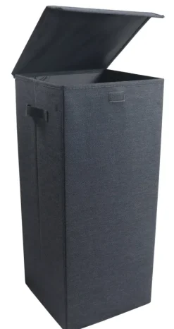 Wäschekorb Wäschebox Stoffbox mit Deckel Dreso L