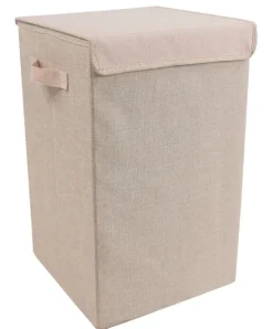 Wäschekorb Wäschebox Stoffbox mit Deckel Dreso M