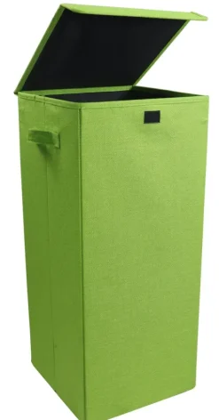 Wäschekorb Wäschebox Stoffbox mit Deckel Dreso L