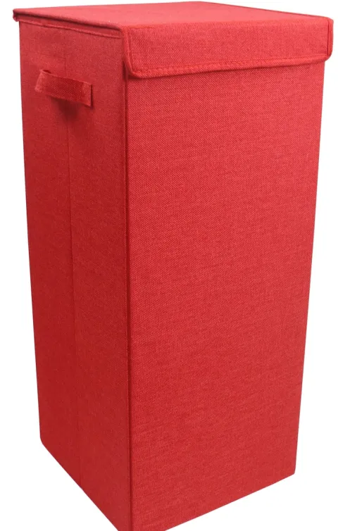 Wäschekorb Wäschebox Stoffbox mit Deckel Dreso L