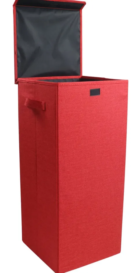 Wäschekorb Wäschebox Stoffbox mit Deckel Dreso L