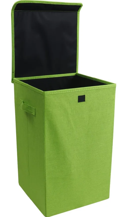 Wäschekorb Wäschebox Stoffbox mit Deckel Dreso M