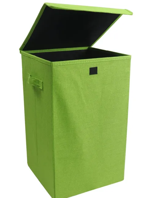 Wäschekorb Wäschebox Stoffbox mit Deckel Dreso M