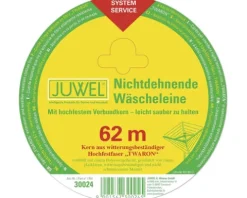 Wäscheleine JUWEL nichtdehnend 62 m