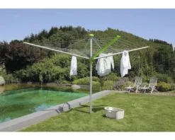 Wäschespinne BLOME DuoMatic 45 Color Edition Trockenlänge 45 m grün