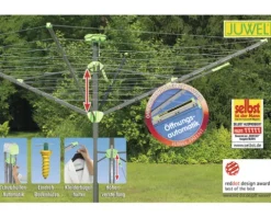 Wäschespinne JUWEL Novaplus Evolution Lift