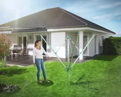 Wäschespinne Leifheit Linomatic L500 comfort, grün