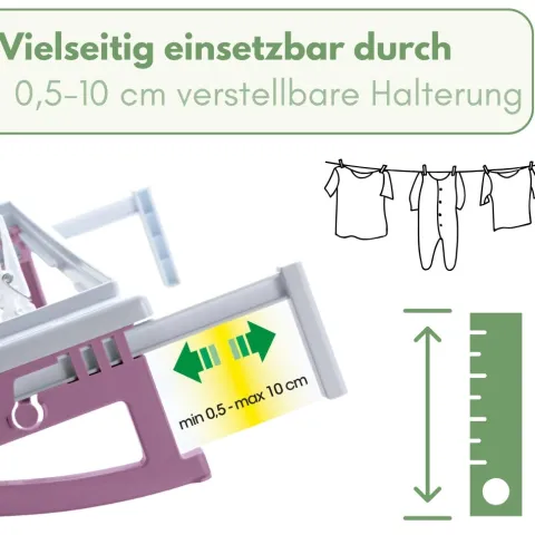 Wäscheständer Badewanne Wäscheständer Balkon Handtuchhalter Heizkörper Badheizkörper Handtuchhalter Heizungstrockner Balkonwäschetrockner inkl 10 Wäscheklammern
