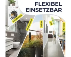Wäscheständer EASYmaxx ausziehbar weiß