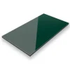 150x150cm - Aluverbundplatte Aluminiumverbund Moosgrün RAL 6005 - 3 mm/0,3 mm