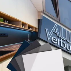 50x100cm - Aluverbundplatte Aluminiumverbund Grün RAL 6024 - 3 mm/0,3 mm
