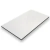 70x70cm - Aluverbundplatte Aluminiumverbund Silber-Gebürstet 001 - 3 mm/0,3 mm