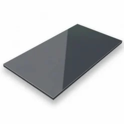 50x100cm - Aluverbundplatte Aluminiumverbund Anthrazit RAL 7016 - 3 mm/0,3 mm
