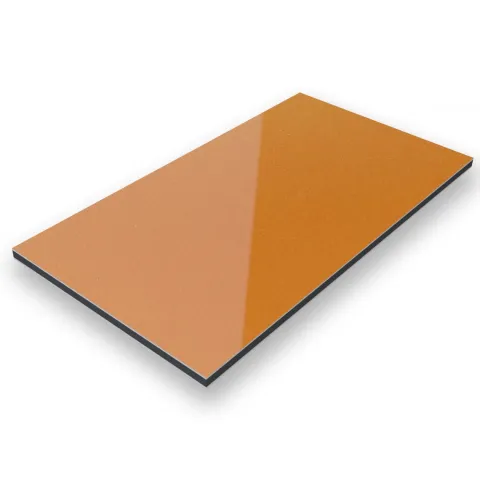 50x100cm - Aluverbundplatte Aluminiumverbund Gold-Metallic 799 - 3 mm/0,3 mm