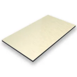 70x70cm - Aluverbundplatte Aluminiumverbund Gold-Gebürstet 007 - 3 mm/0,3 mm