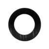 100 x Dichtung, Gummiring, schwarz, weich