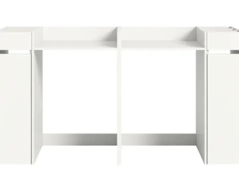 Xonox.home Waschmaschinenschrank Free BxHxT 190 x 101 cm x 60 cm Frontfarbe weiß
