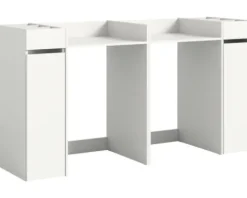 Xonox.home Waschmaschinenschrank Free BxHxT 190 x 101 cm x 60 cm Frontfarbe weiß