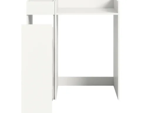Xonox.home Waschmaschinenschrank Free BxHxT 95 x 101 cm x 60 cm Frontfarbe weiß