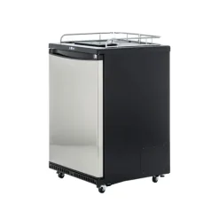 Zapfanlage, Bierzapfanlage - Fassbierkühlschrank bis zu 50L Fässer (Bierbar)