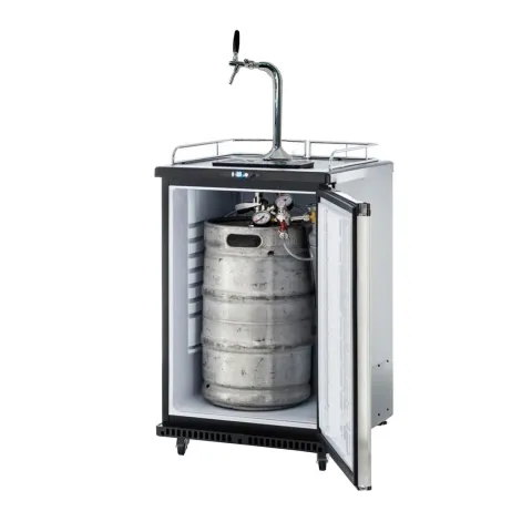 Zapfanlage, Bierzapfanlage - Fassbierkühlschrank bis zu 50L Fässer (Bierbar)