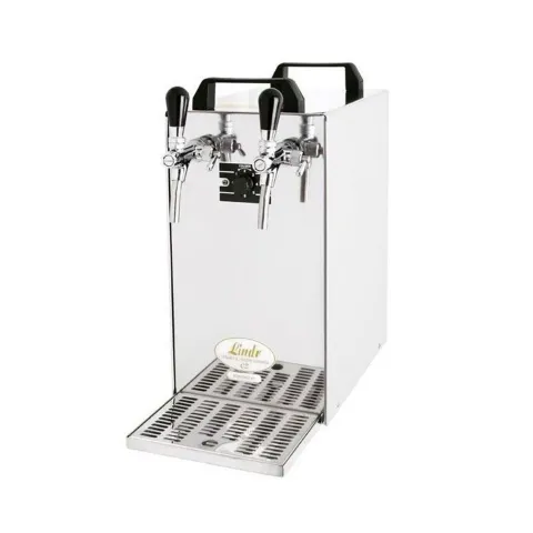 Zapfanlage - Kontakt 40 Bierzapfanlage 2-leitig Trockenkühler, Durchlaufkühler 50 Liter/h, Green Line