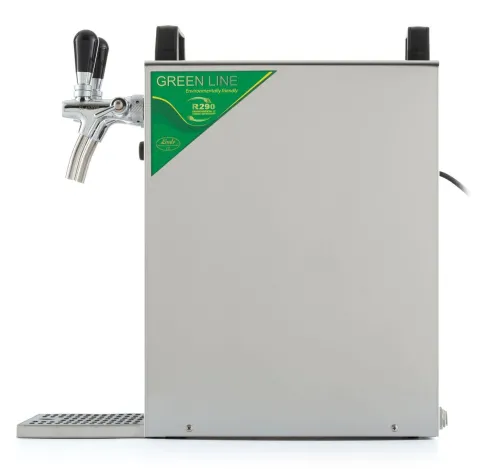 Zapfanlage - Kontakt 40 Bierzapfanlage 2-leitig Trockenkühler, Durchlaufkühler 50 Liter/h, Green Line