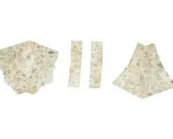 Zubehörset für Wandabschlussprofil 23 Oldstone 4 Stück