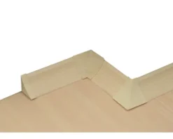 Zubehörset für Wandabschlussprofil 23 buche 4 Stück
